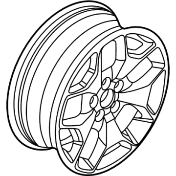 Ford M1PZ-1007-D Wheel Assembly