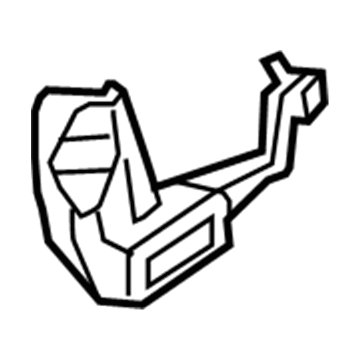 Ford 6L2Z-18C433-BA Duct - Heater Outlet