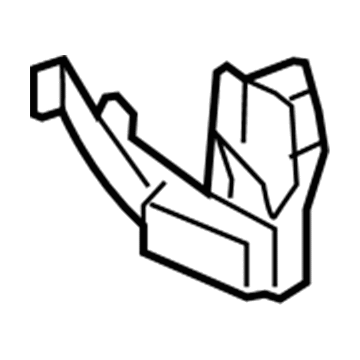 Ford 6L2Z-18C433-AA Duct - Heater Outlet