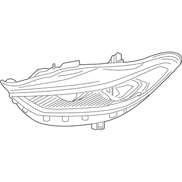 Ford HS7Z-13008-AA Lamp Assembly