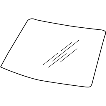 Ford F7UZ-1503100-AA Glass - Windscreen