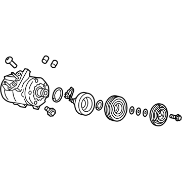 Ford BC3Z-19703-D Compressor Assembly