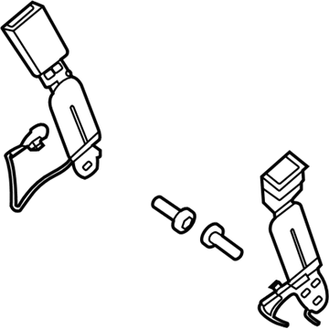 Ford LB5Z-7860044-AA Seat Belt Assembly