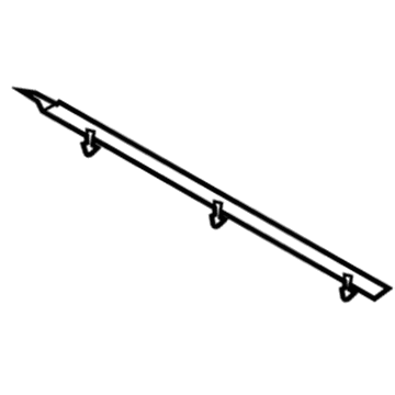 BR3Z-19E572-B Ford Condenser Side Seal, Passenger Side Illustration 1 of 1
