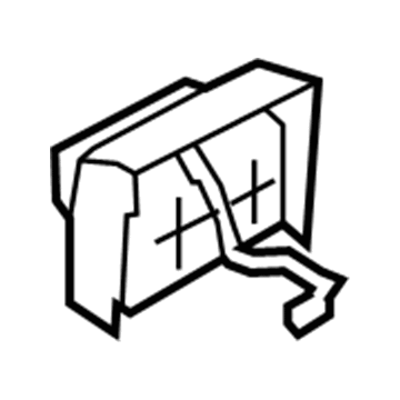 Ford 9L3Z-1813562-BA Cup Holder, Camel, Rear 9L3Z-1813562-BA Ford Cup Holder, Camel, Rear Illustration 1 of 1
