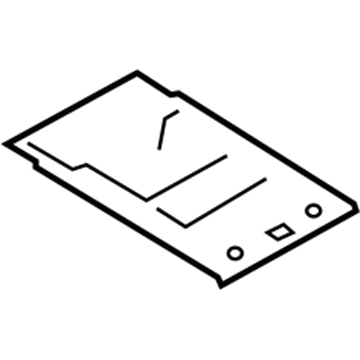 Ford 9L3Z-18115A00-FA Compartment Trim, Front 9L3Z-18115A00-FA Ford Compartment Trim, Front Illustration 1 of 1