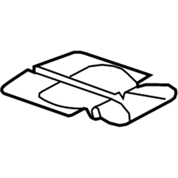9L3Z-18D507-A Ford Duct, Front Illustration 1 of 1