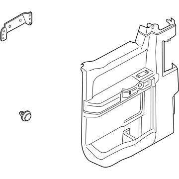 Ford ML3Z-1827410-BA Panel Assembly - Door Trim