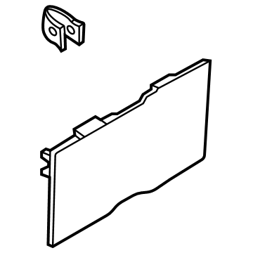 Ford ML3Z-18266A20-AA Escutcheon - Door Inside Handle