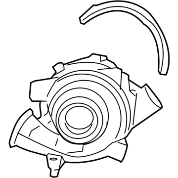 Ford 5C3Z-6K682-CCRM Remanufactured Turbocharger Assembly