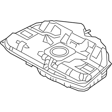 Lincoln CE5Z-9002-A Tank Assembly - Fuel