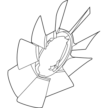 Ford BC3Z-8600-B Fan Assembly