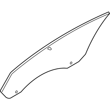 Ford 4R3Z-6321410-AA Glass - Door