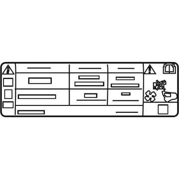 Ford LV4Z-1503050-B Decal