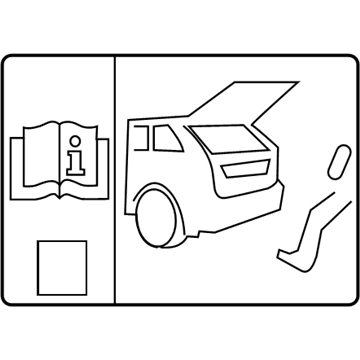 Ford DU5Z-5840245-A Decal