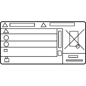 Ford LU5Z-5400014-A Decal