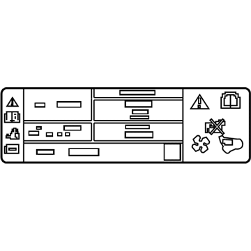 Ford LV4Z-1503050-A Decal