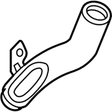 Ford F68Z-8290-BA Pipe - Radiator Upper