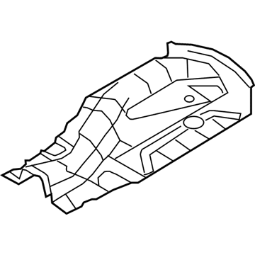 Mercury AE5Z-9A031-E Heat Shield