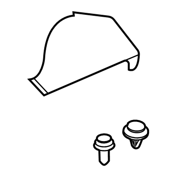Ford LJ6Z-7842946-AMPTM Cover - Hinge