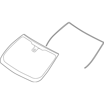 Ford GN1Z-5803100-AA Glass - Windscreen