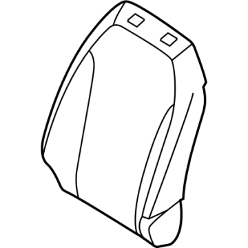 Ford LJ8Z-5864416-AB Cover Assembly - Seat Back