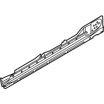Lincoln BA8Z-7410142-A Reinforcement - Body Rocker Panel