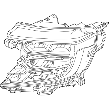 Ford SL1Z-13008-A Headlamp Assembly
