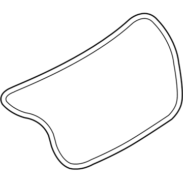 Ford GD9Z-5443720-B Weatherstrip GD9Z-5443720-B Ford Weatherstrip Illustration 1 of 1