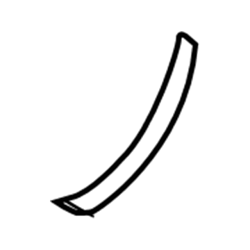 Ford GD9Z-5442872-AB Hinge Cover, Passenger Side GD9Z-5442872-AB Ford Hinge Cover, Passenger Side Illustration 1 of 1