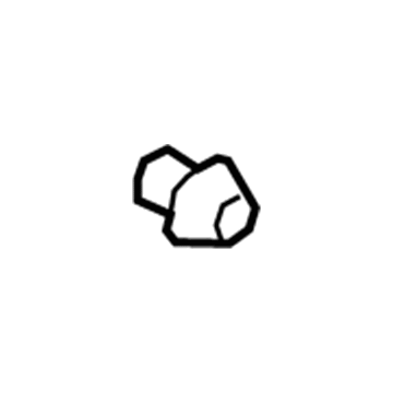 Ford -W717556-S300 Trunk Lid Bumper, Rear -W717556-S300 Ford Trunk Lid Bumper, Rear Illustration 1 of 1