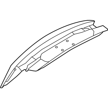 Ford GD9Z-5440110-A Trunk Lid, Rear GD9Z-5440110-A Ford Trunk Lid, Rear Illustration 1 of 1