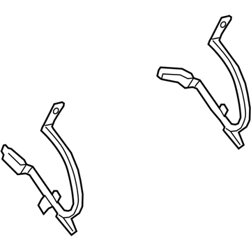 Ford GD9Z-5442700-A Hinge, Passenger Side GD9Z-5442700-A Ford Hinge, Passenger Side Illustration 1 of 1