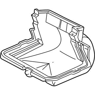 Ford F7UZ-18B299-AB Cover - Heater Blower