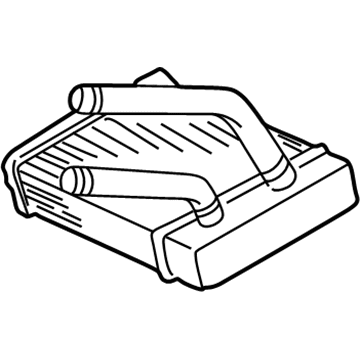 Ford H2MZ-18476-K Heater Assembly - Less Radiator