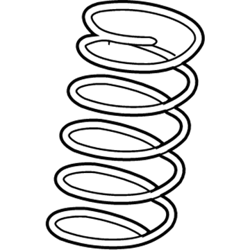Lincoln 7A1Z-5560-D Spring - Rear