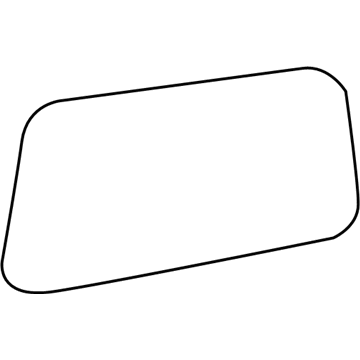 Ford 7T4Z-17K707-B Glass Assembly - Rear View Outer Mirror