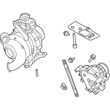 Ford PC3Z-6K682-D Turbocharger