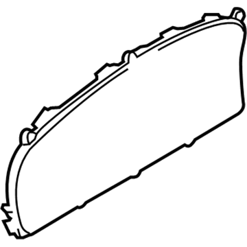 Lincoln BA1Z-10887-A Glass - Instrument Cluster