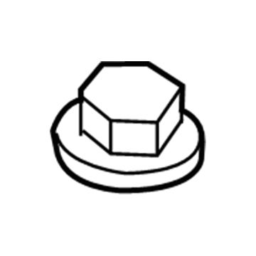 Ford -W520416-S441 Nut