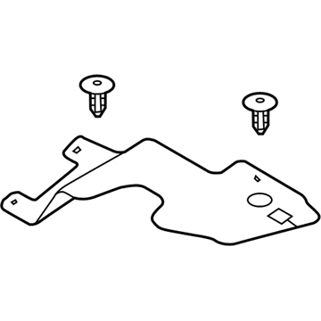 Lincoln 9L1Z-74001A06-A Deflector Assembly - Roof Air