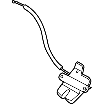 Ford C-Max Tailgate Lock - AM5Z-5843150-D