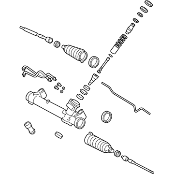 Ford 8S4Z-3504-ARM Remanufactured Gear Assembly - Steering