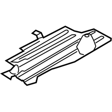 Ford AV6Z-3811779-A Deflector - Air