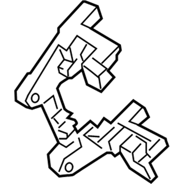 Lincoln DG9Z-2B511-A Plate Assembly - Brake Back