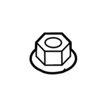 Ford -W520204-S442 Nut - Hex.
