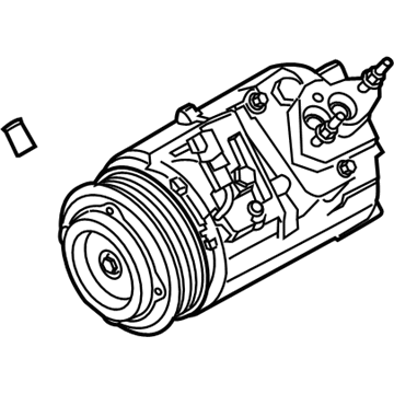 Ford Fusion A/C Compressor - DG9Z-19703-L