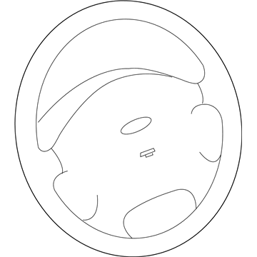 Ford 7M6Z-78043B13-AA Wheel Assembly - Steering Air Bag