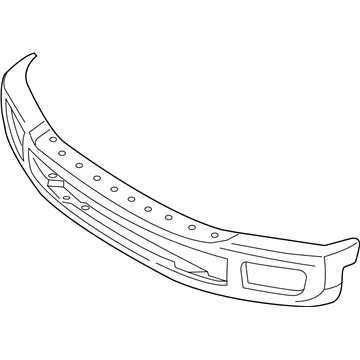 Ford HC3Z-17757-HPTM Bumper Assembly - Front