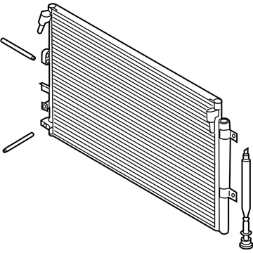 Lincoln F2GZ-19712-F Condenser Assembly
